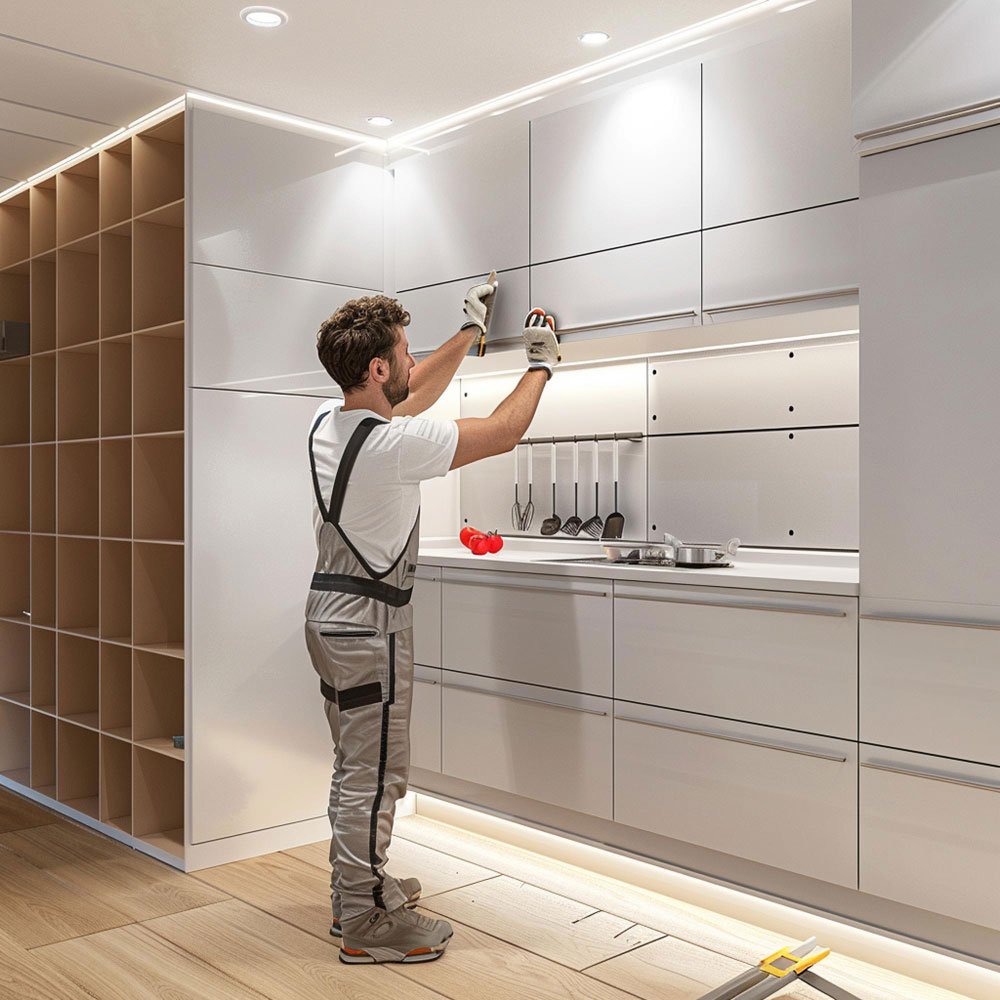 Installation of Modular Kitchen & Wardrobes